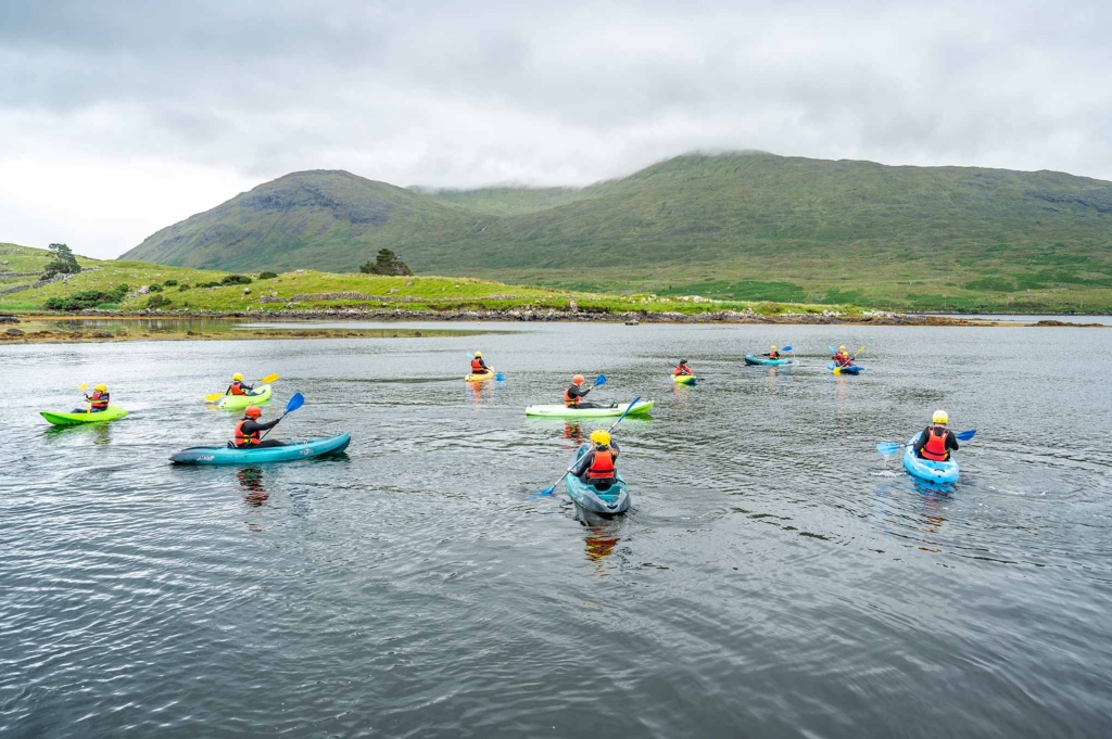 adventure - sea kayaking journey in Connemara