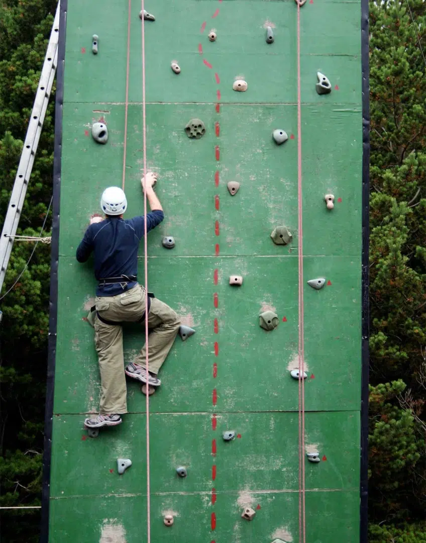 climbing wall delphi-connemara